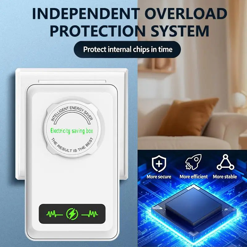 Household Electricity Saving Device 90V260V Power Saver Box Smart Energy Efficient Solution for Appliances US EU Plug