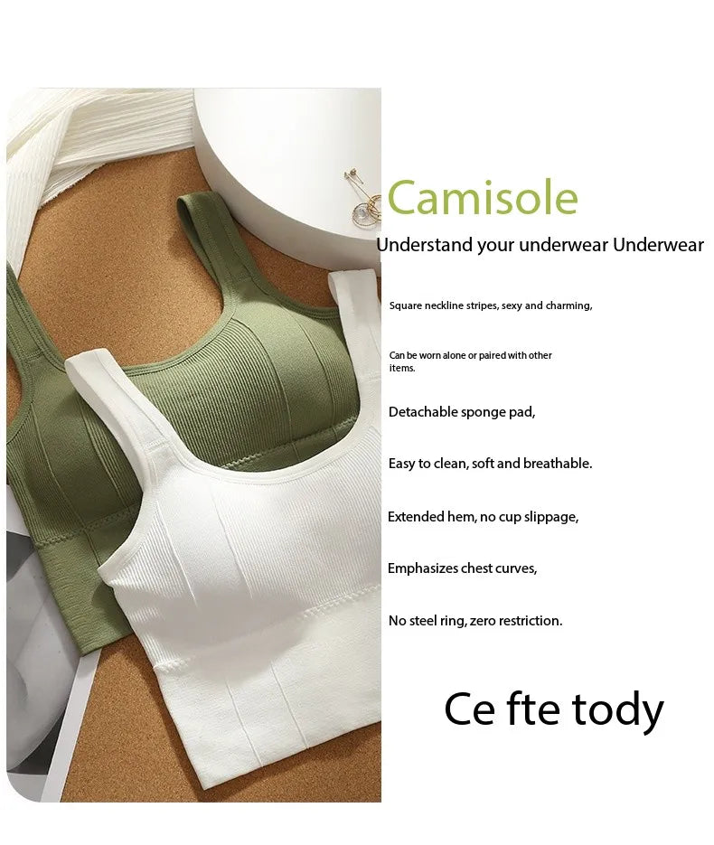 Breathable Sports Bra Anti-Sweat Fitness Top Women Seamless Yoga Bra Shockproof Crop Top Push Up Sport Bra Gym Workout Top