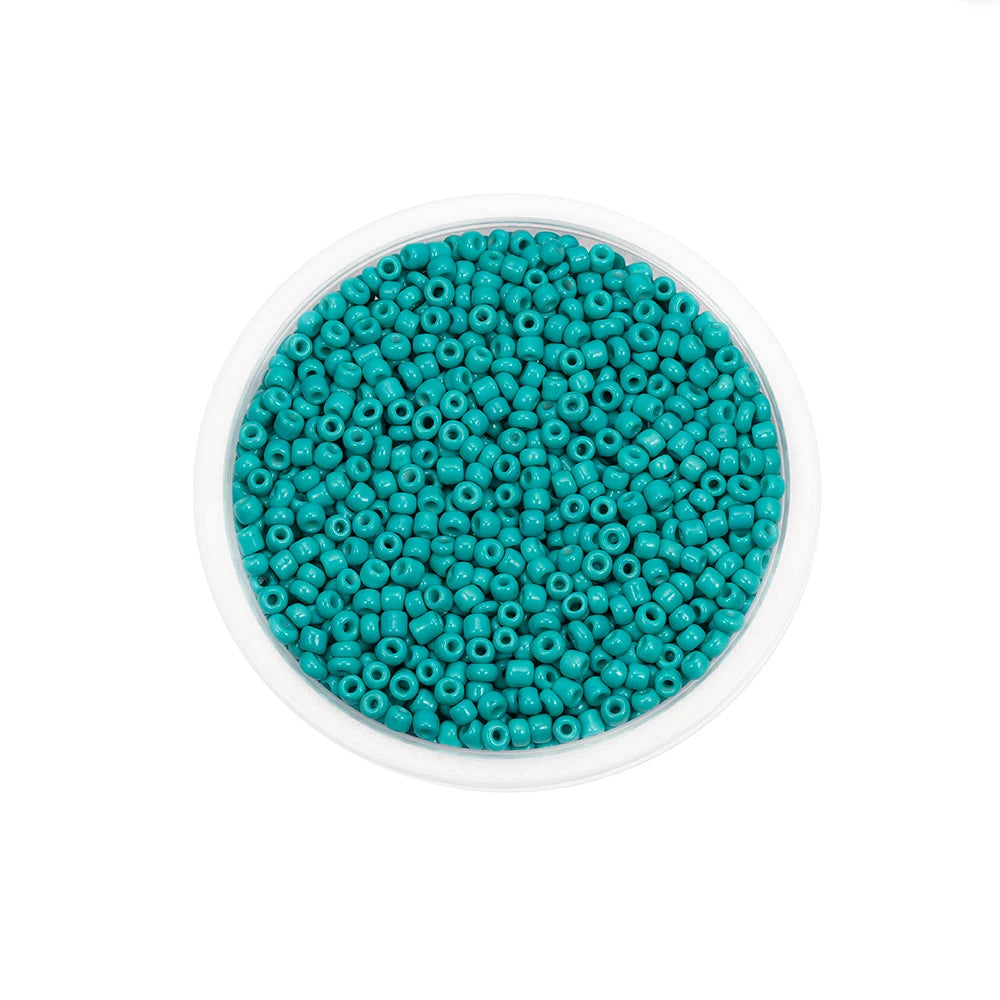 300/600Pcs 3/4mm Charm Glass Beads Czech Seed Beads Small Round Loose Beads for DIY Jewelry Making Earrings Bracelet Wholesale