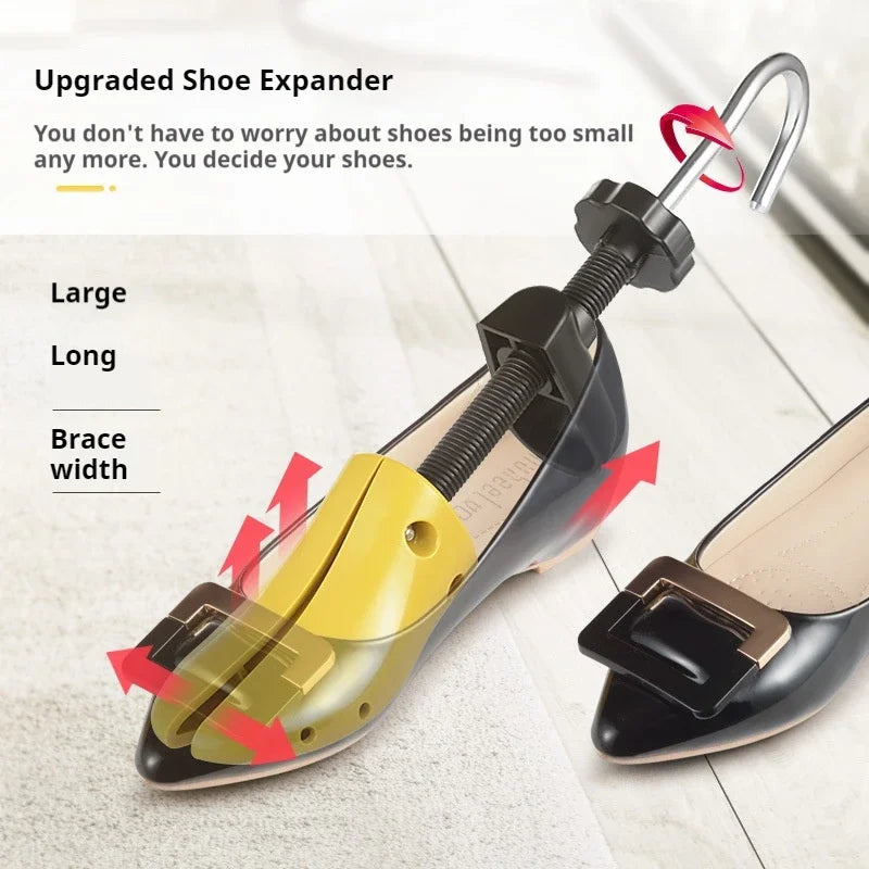 1 Piece Shoe Stretcher Shoe Trees Adjustable Length Width for Men and Women