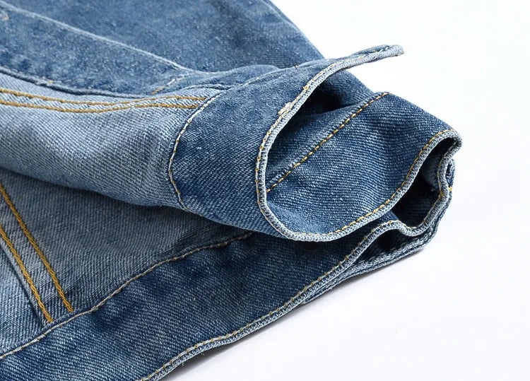 2025 Men's Fashion Jeans Sleeveless Jacket Vest Male Black Blue Denim Jeans Vest  Man Cowboy Outdoors Waistcoat Mens Jacket Vest