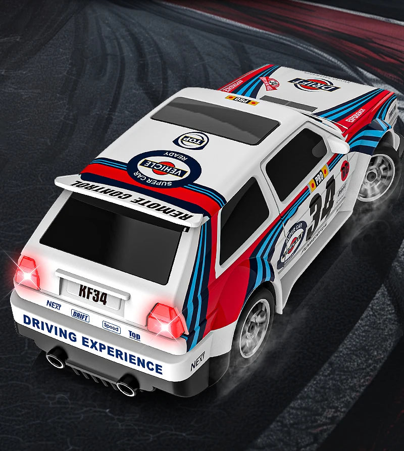 4WD RC Drift Car 1:43 Remote Control Cars Truck 4x4 Racing Drifting 2.4G Radio Mini Vehicle Model Toy Gift for Adults Kids Boys