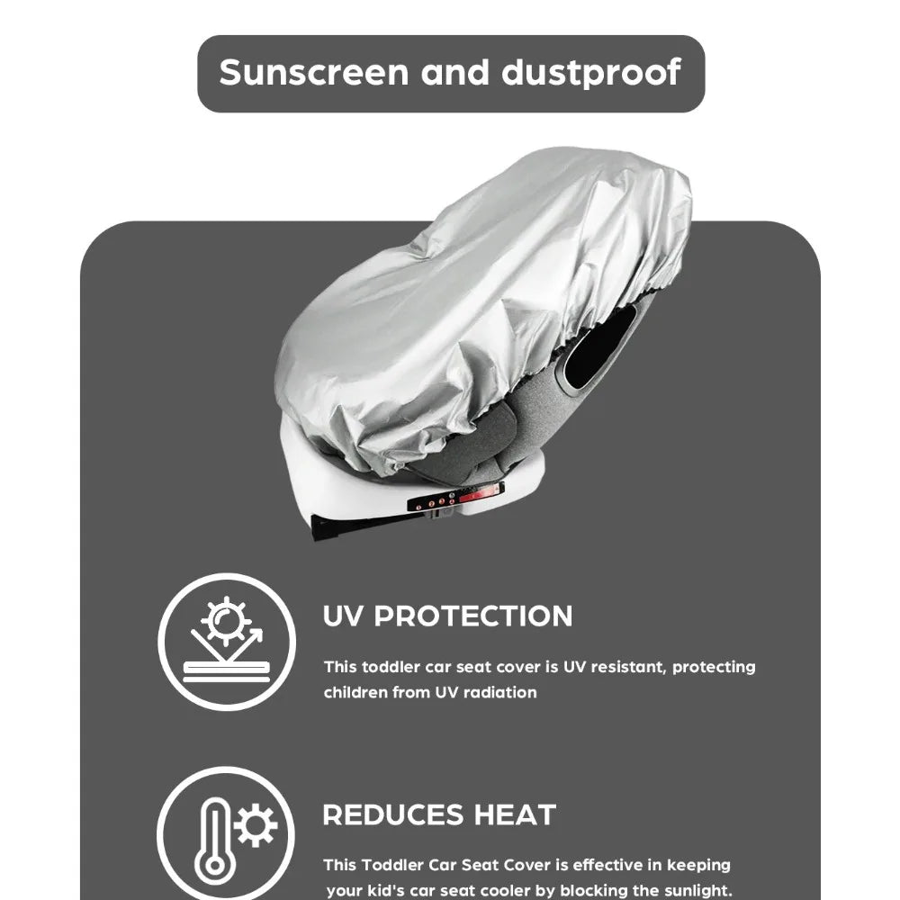 1PC Baby Car Seat Sun Shade Cover Blocks Out Heat & Sun UV Covers Universal Baby Travel Accessories