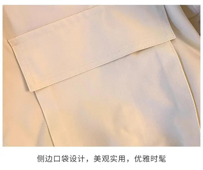Short Hooded Jacket Women's Spring Autumn 2026 New Lady Loose Thin Work Jacket Top Solid Casual Student Zipper Outwear