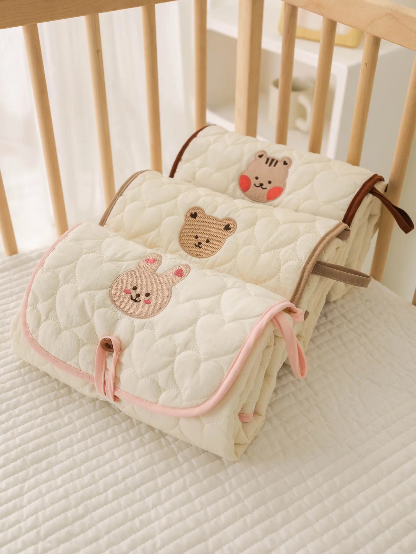 Foldable Portable Diaper Changing Pad Baby Infant Diaper Urine Mat for Newborn Simple Bedding Changing Cover Pad
