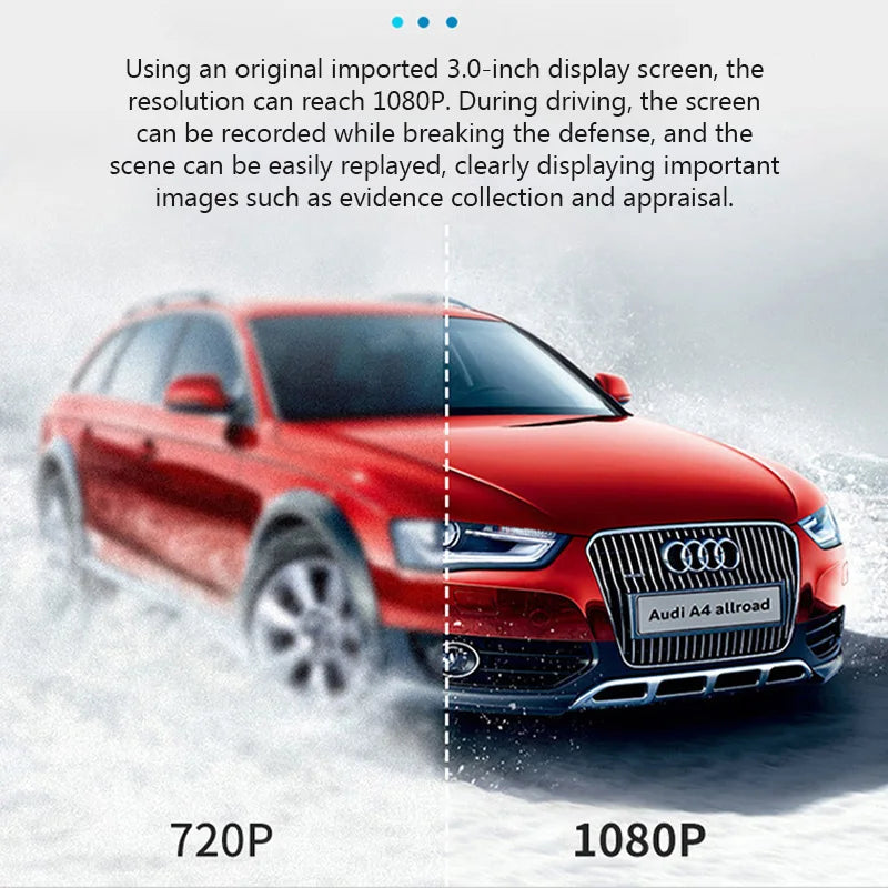 1080P Car DVR Dash Cam for Cars Camera HD Video Recorder for Vehicle Dvrs Night Vision Monitor Parking Vehicle Camera