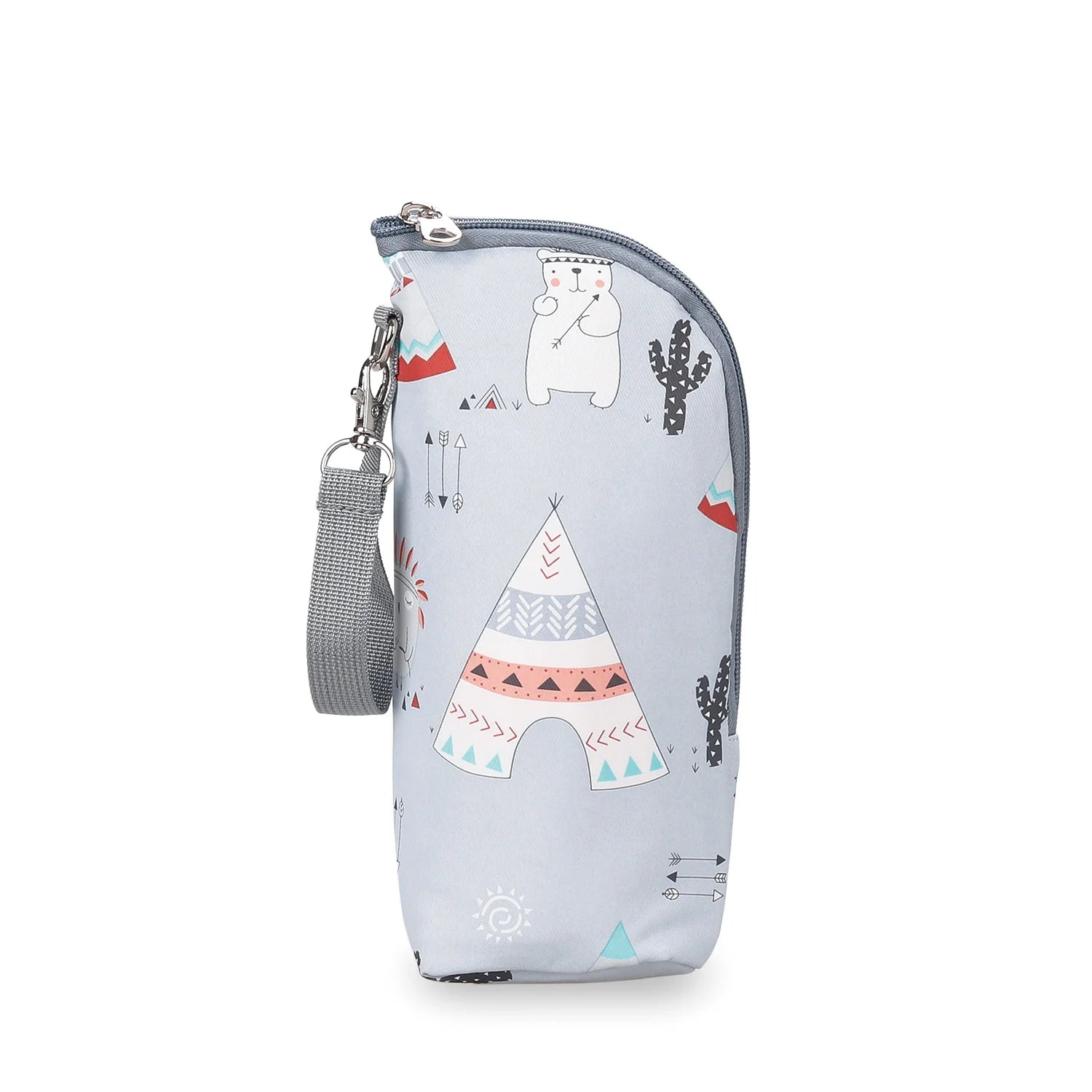 Baby Bottle Insulation Bag Universal Aluminum Film Portable Zipper Drink Baby Winter Travel Storage Bag Cup Cover