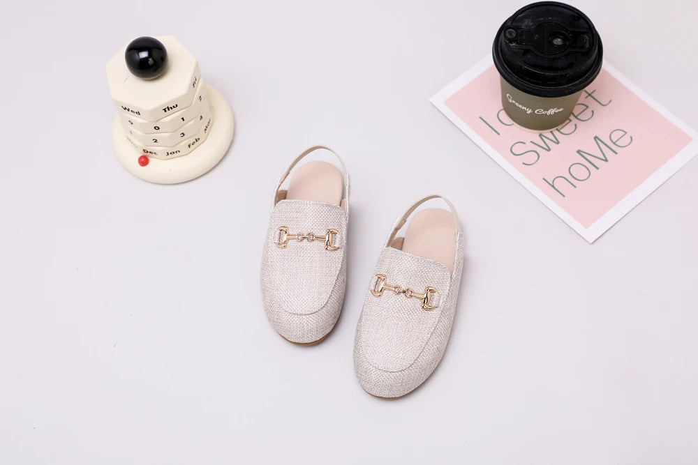 AS Kids Shoes Children Shoes Baby Boys Leather Loafers Toddler Slip On Princess Flats Girls Fashion Oxford Platform Mary Jane