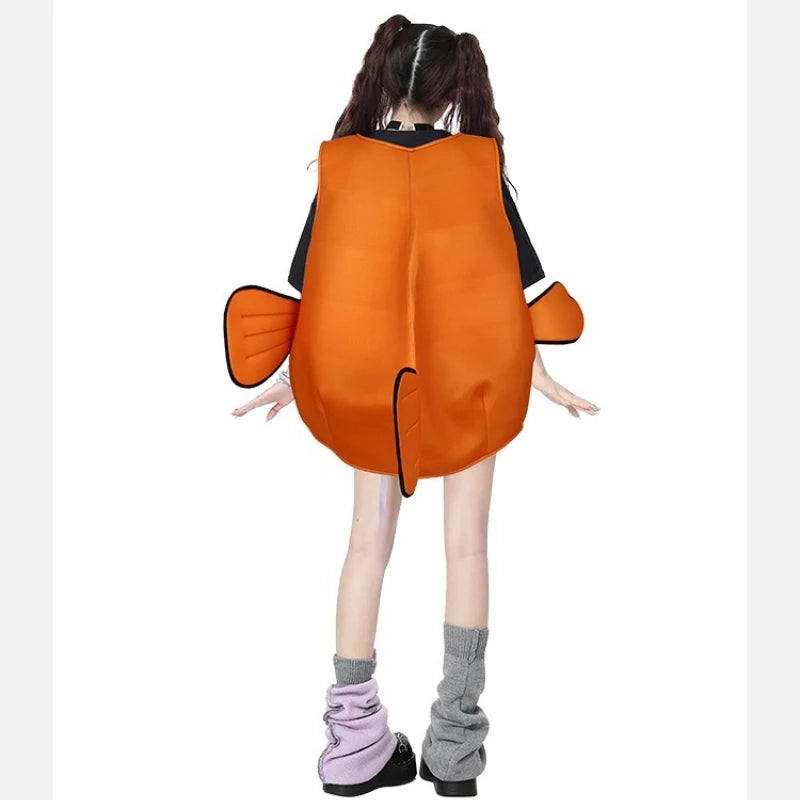 Find Nemo Clownfish Cospaly Costume Adult Anime Nemo And Dory Clown Fish Cosplay Halloween Christmas Party Funny Sponge Costume