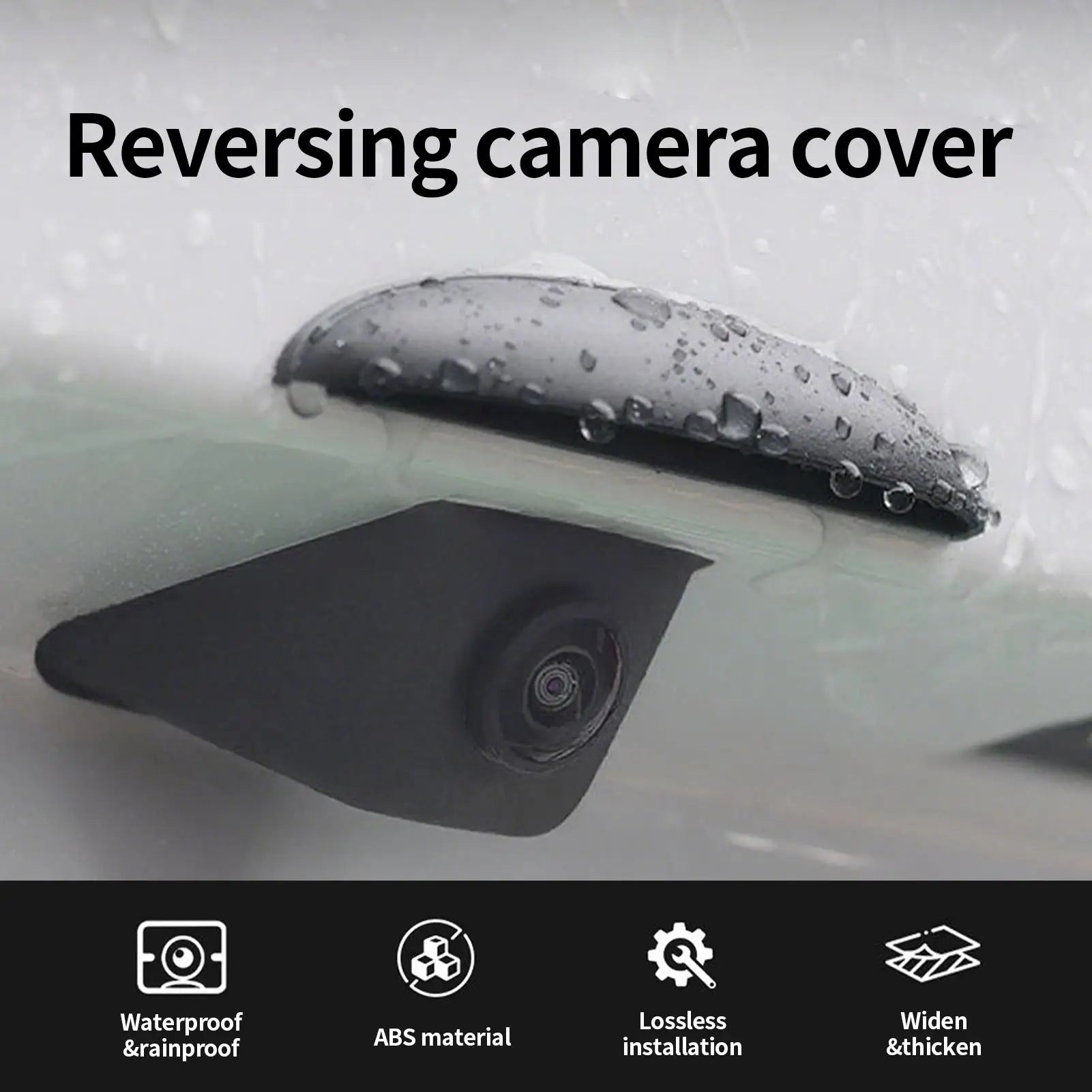 New Car Reverse Camera Silicone Rain Shade Cover Auto Rear Camera Rain Shield Cover Car Accessories Car Rear View Camera Shield