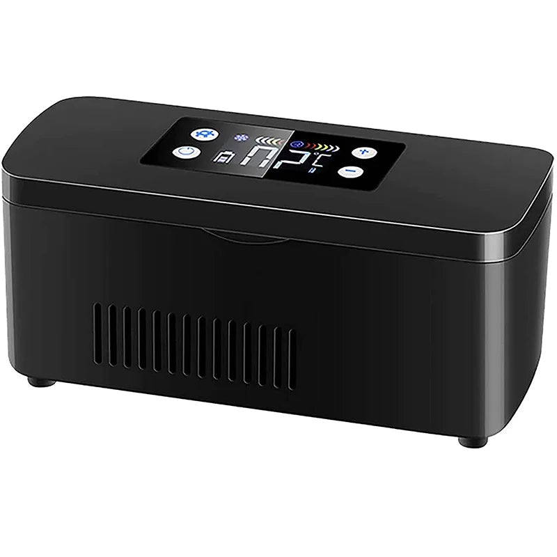 Insulin Cooler Mini Fridge Portable Medicine Refrigerator Serum Interferon Dispenser Car Fridge Family Outdoor Travel