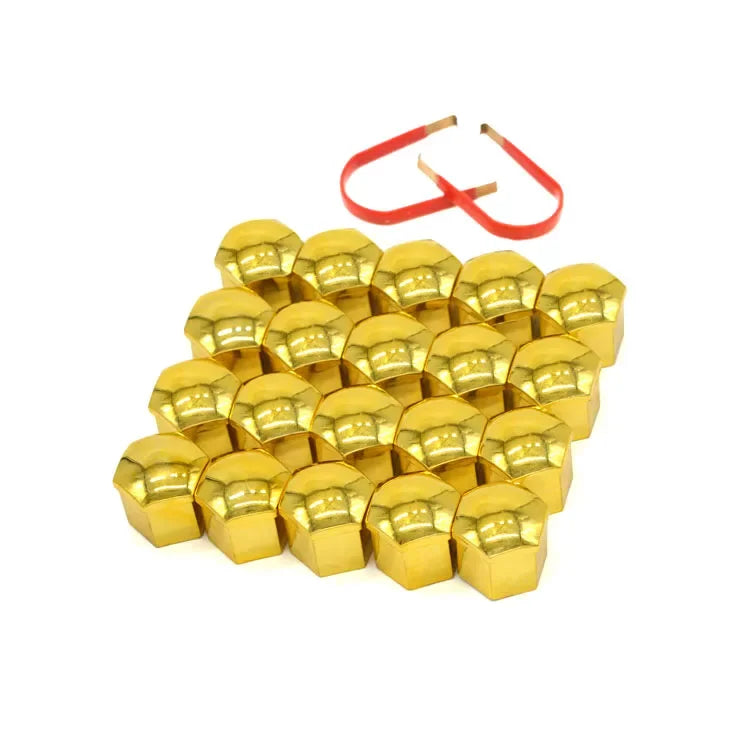 20 Pcs Car Wheel Nut Caps 17mm/19mm/21mm Auto Hub Screw Cover Black Plastic Anti Dust Car Wheel Nut Bolt Covers Tire Accessories