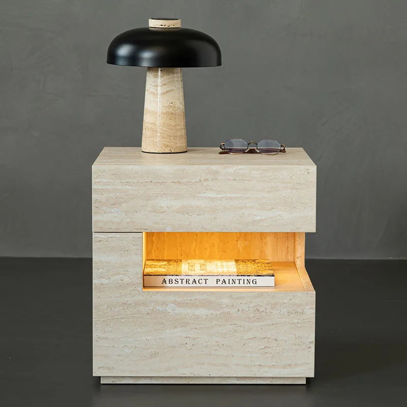 Bedroom With Drawers Bedside Table Quality Delicacy Tiny Cute Cream Style Nightstand Style Trendy Meubels Home Furniture