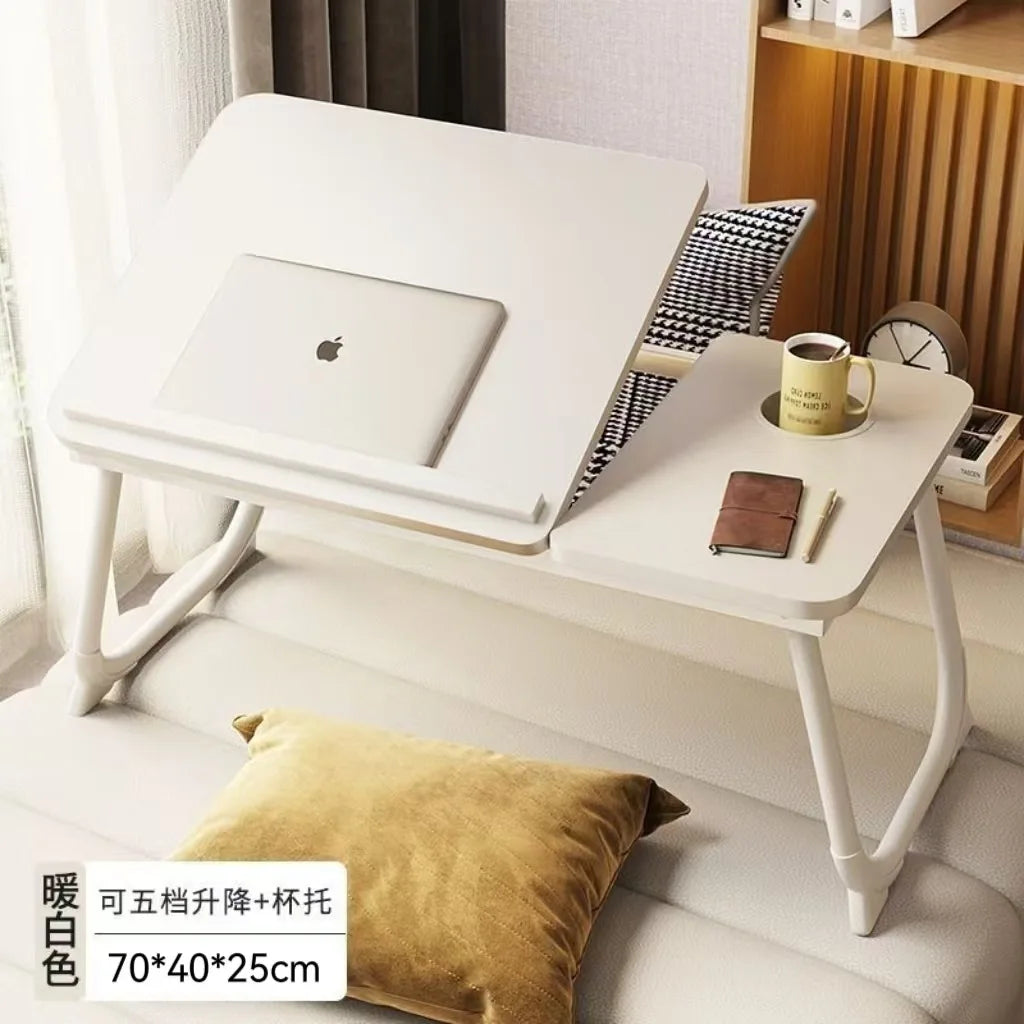 Bed foldable lifting computer desk small table notebook student dormitory lazy study table writing table desk