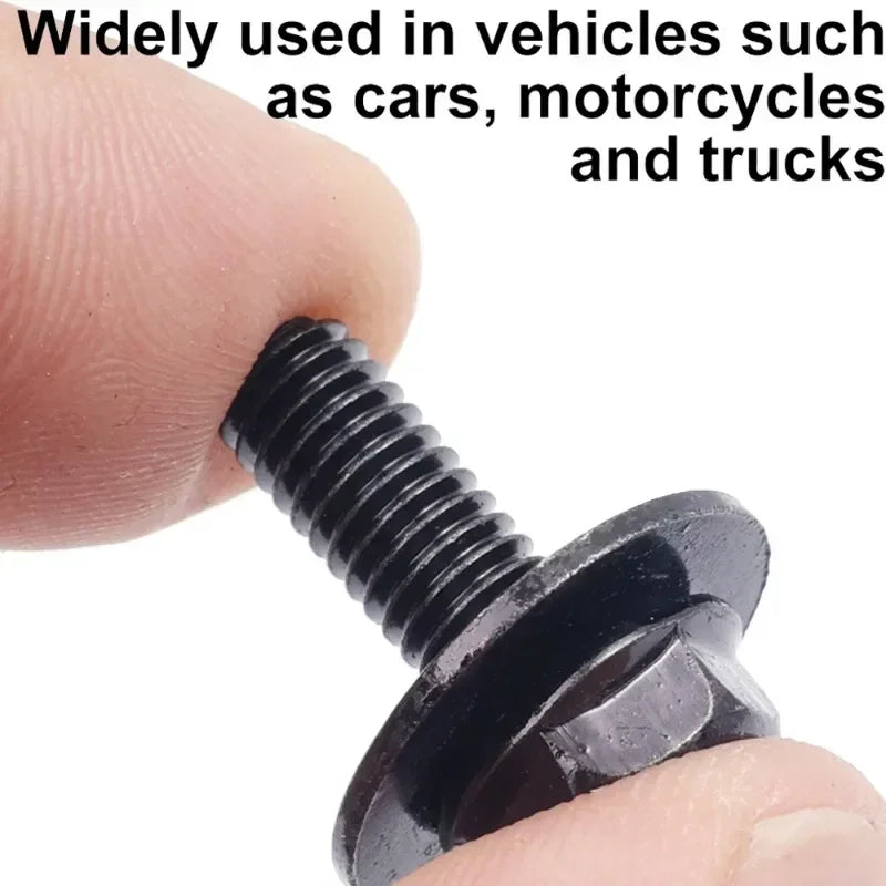 Car Body Bolts U Type Nut Clips M6 Automobile Bumper Fender Rivet Engine Cover Undertray Splash Shield Guard Liner Screws Clips