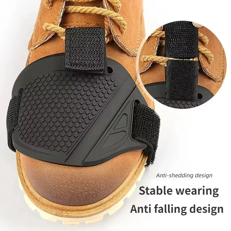 Dustproof Motorcycle Shift Pad Gear Shoes Protective Motorbike Gears Shifter Men Protector Motocross Boots Cover Accessories