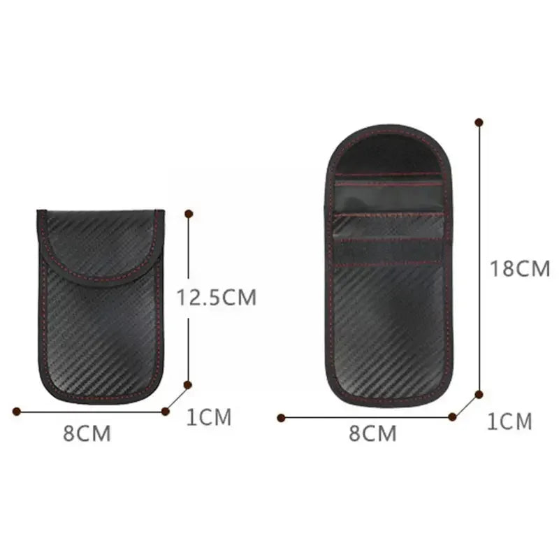Faraday Cage Car Key Signal Blocker Pouch M7D8 - Secure Storage for Remote Controls