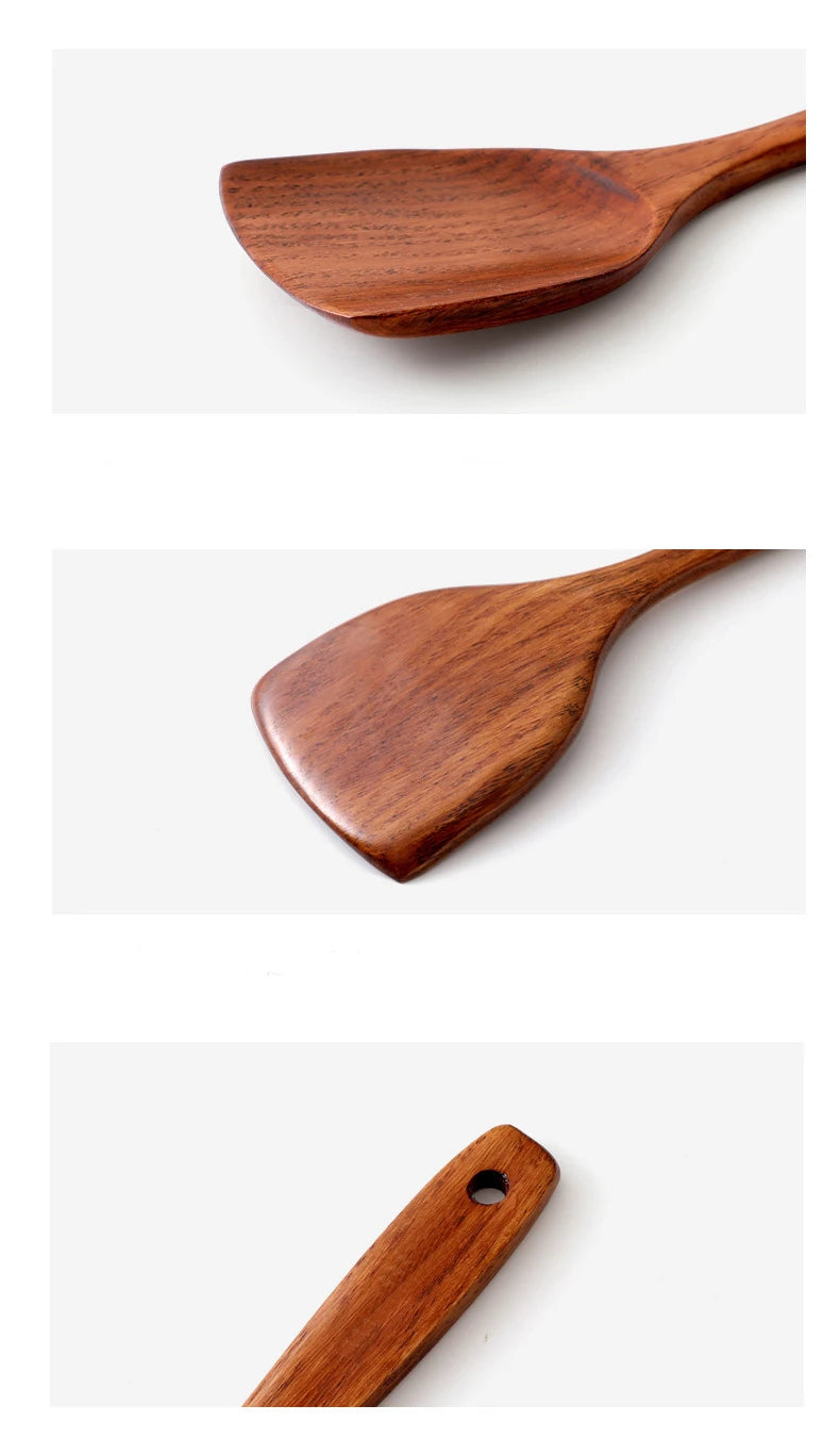 Kitchenware set: cooking spatula, pot spatula, wooden spatula, spoon, stir-frying spoon, pot spatula, soup spoon, kitchen tool