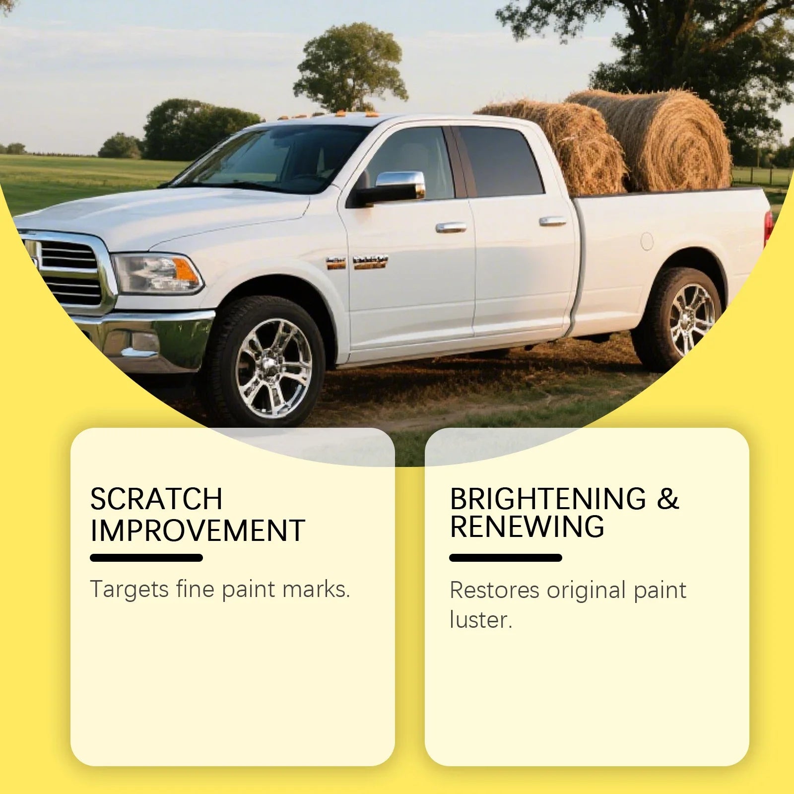Car Scratch Repair Kit Polishing and Restoration Set for Light Scratches, Swirl Marks Scratch Remover Auto Body Maintenance