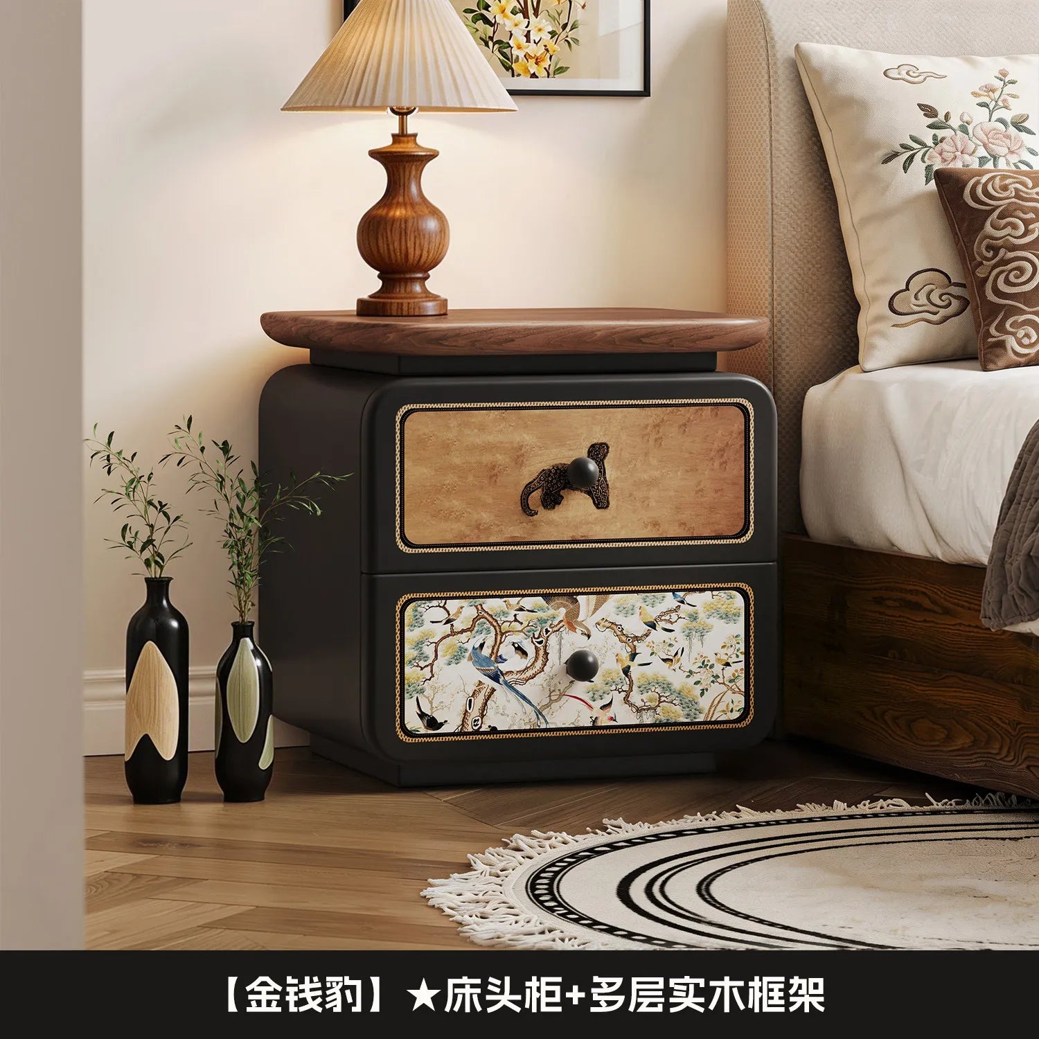 Simple Bedroom Bedside Table Luxury Nordic Storage Unique Drawers Bedside Table Trendy Organizer Mesa De Noche Home Furniture