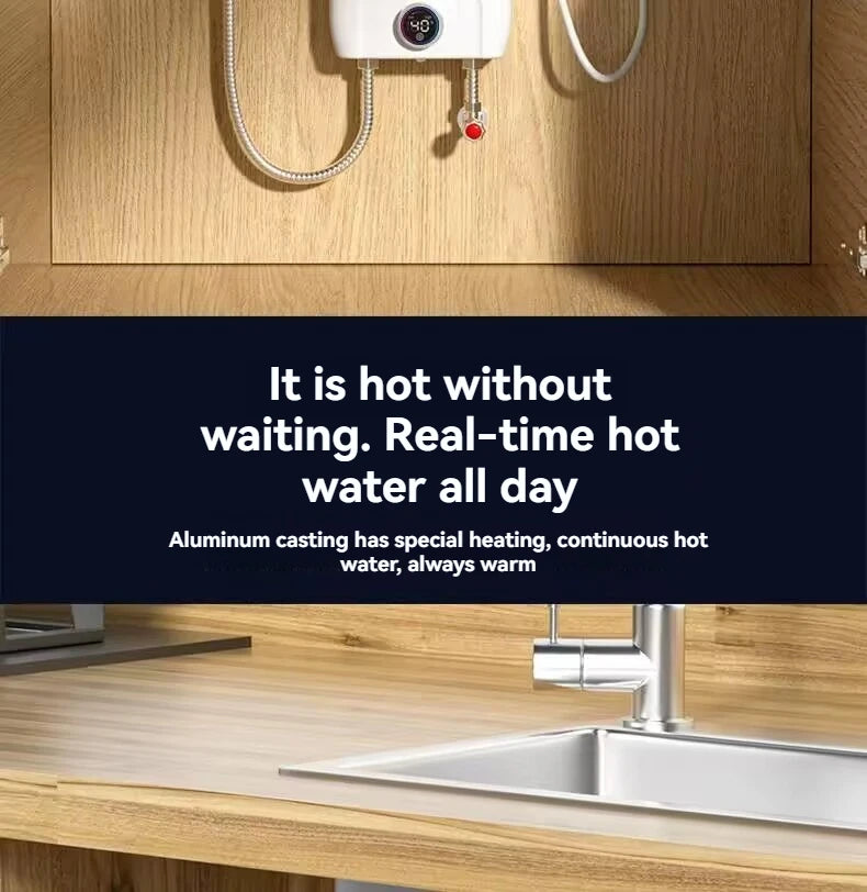 Electric Water Heater Instant Heating With Constant Temperature Variable Frequency Equipment