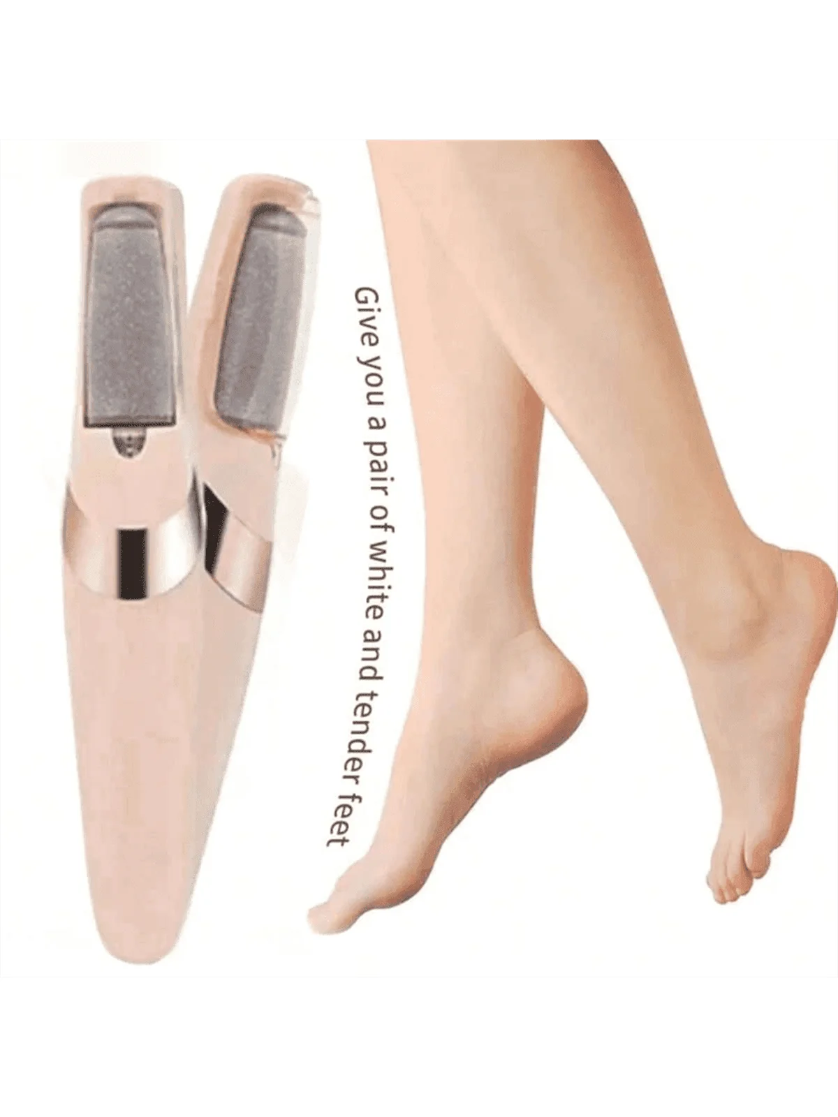 Cordless Rechargeable Electric Callus Remover, Foot File for Dry Coarse Skin Removal on Heels, for Women & Men