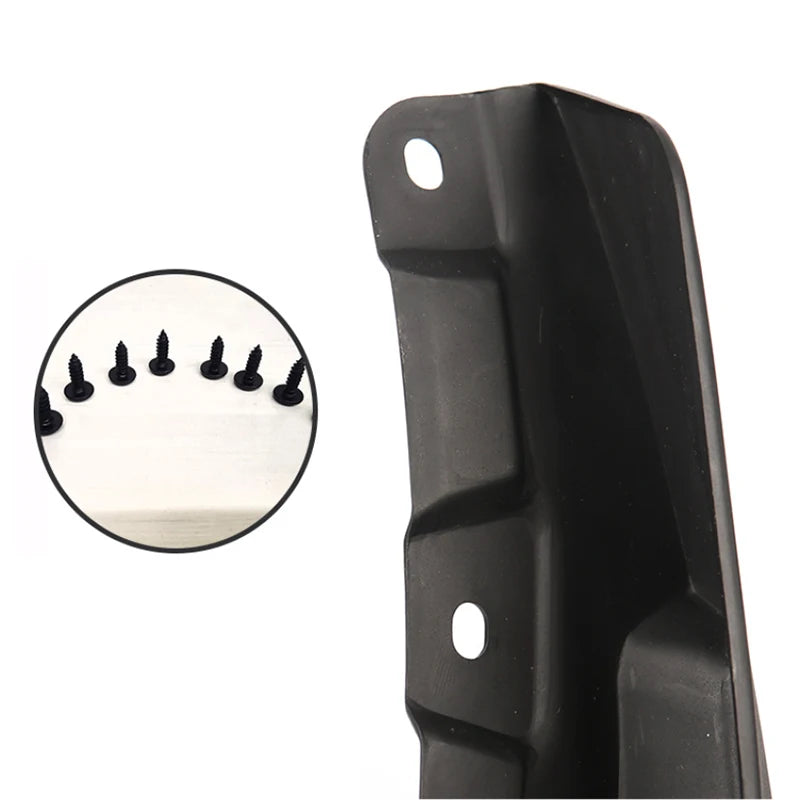4pcs Car Tire Fender Mud Flaps Splash Guards Screw Included Front Rear Wheel Protector  Accessories for Universal Auto SUV Truck