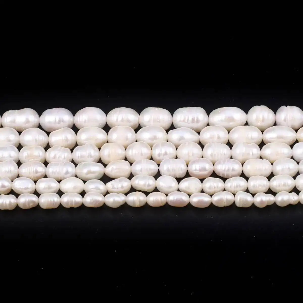 SG Rice A Quality Natural Freshwater Pearls 5-6Mm Loose Spacer Beads For Jewelry Making Supplies DIY Women Necklace Bracelet