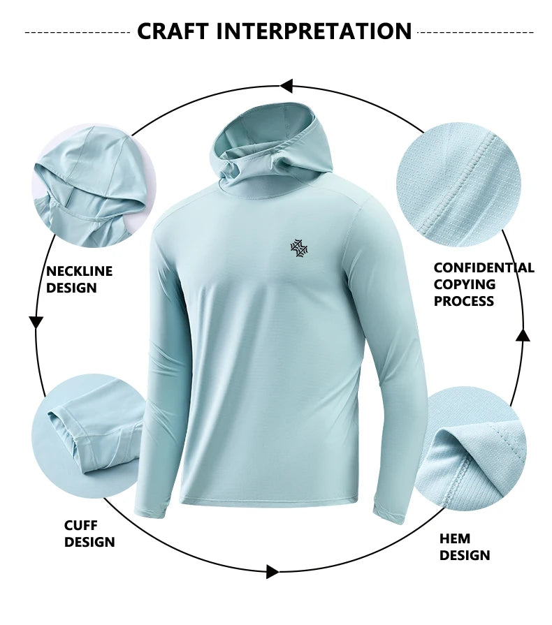 SBWL High-quality Men/Women Long-sleeved Outdoor and Indoor Sports and Fitness Breathable Hoodies for Both Tops