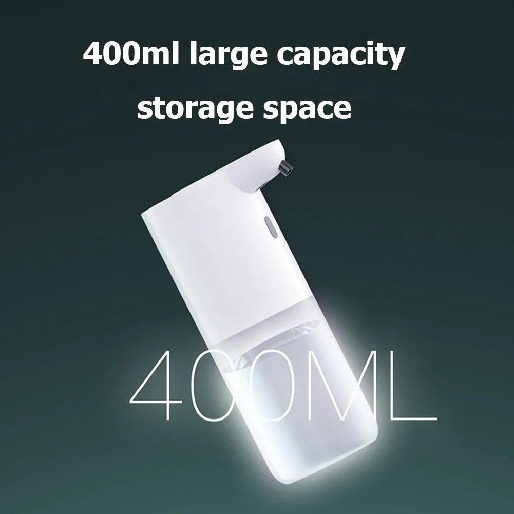 400ML Touchless Automatic Sensor Soap Dispenser Rechargeable Smart Infrared Sensor Liquid Foam Pump Hand Sanitizer