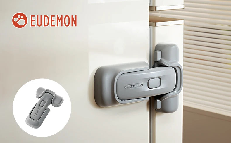 EUDEMON 1PC Baby Safety Refrigerator Door Stopper Single-Door Fridge lock Kids Safety Freezer Lock Stop Kids from Opening Fridge