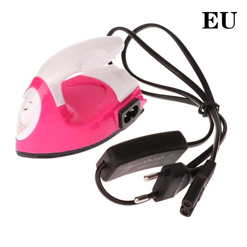 Mini Craft Iron Electric Iron Portable Handy Heat Press Diy Small Iron For Ironing Clothes Laundry Appliances EU/US/UK Plug