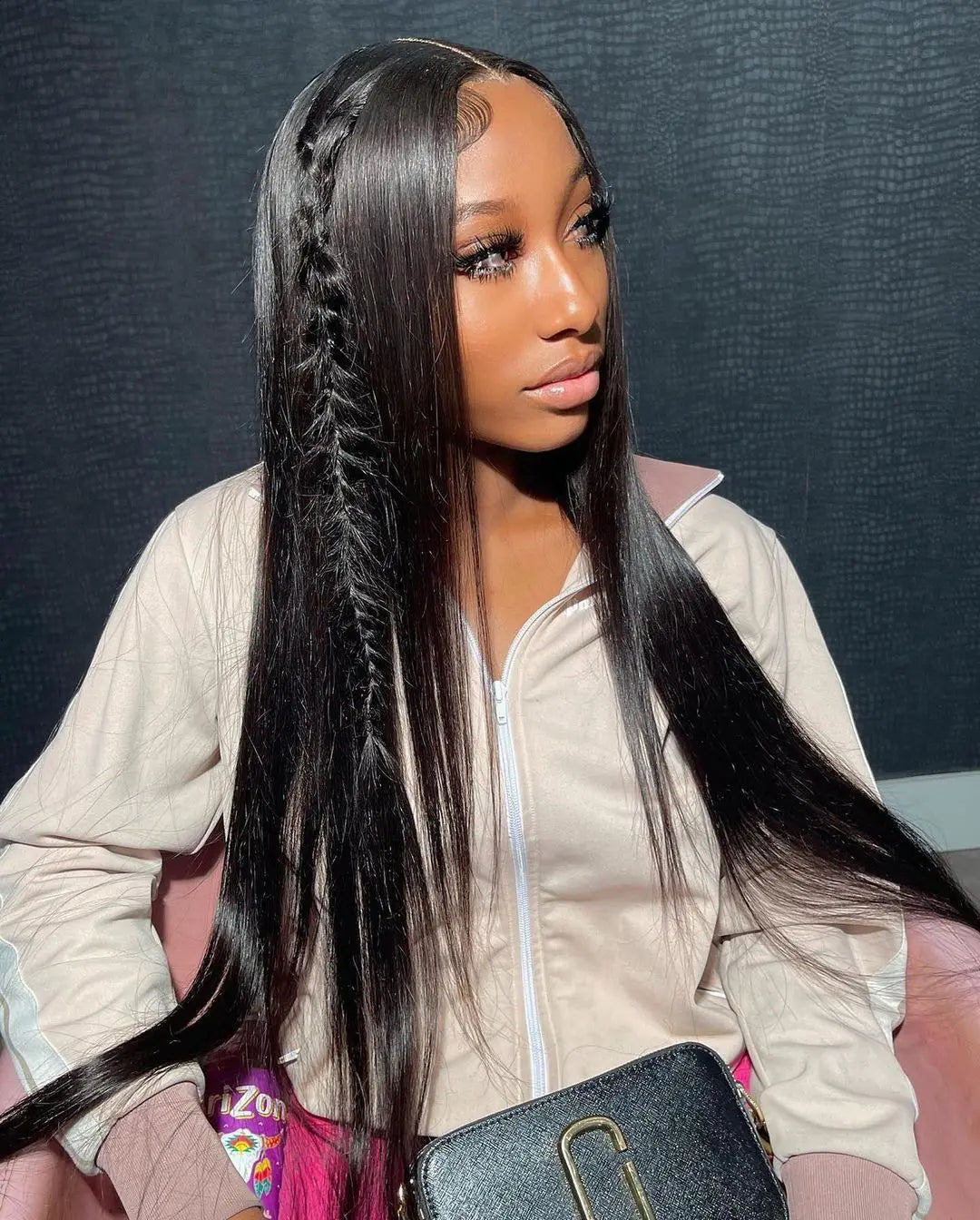 Smooth Silky Long Straight Glueless Full Lace Front Human Hair Wigs For Women Cambodian Raw Virgin 13x4 13x6 Hd Bone Straight Transparent Lace Front Wig Human Hair 40 42 Inch 300 Density Silky Straight HD Lace Frontal Wig Pre