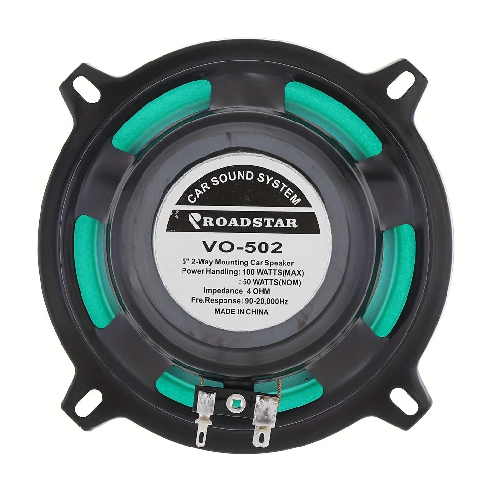 1PC 5 Inch Car Speakers Coaxial Subwoofer Universal Automotive Audio HiFi Music Full Range Frequency Car Stereo Speaker
