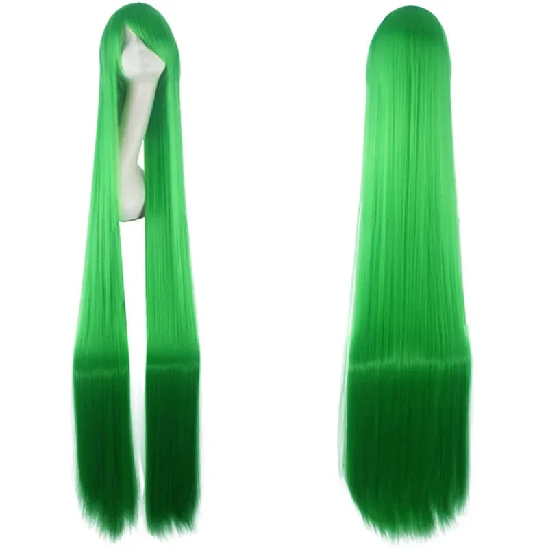 Long Straight Heat Resistant Synthetic Hair Wig Women Universal Cartoon Cosplay Wig Anime Costume Party Wigs