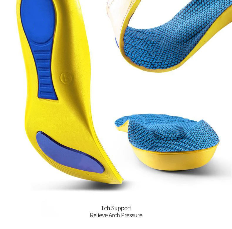 Arch Support sports Insole Men Women Orthopedic Insoles Foot Shock Absorption Anti-Slip Shoe Pads 2Pcs/4Pcs