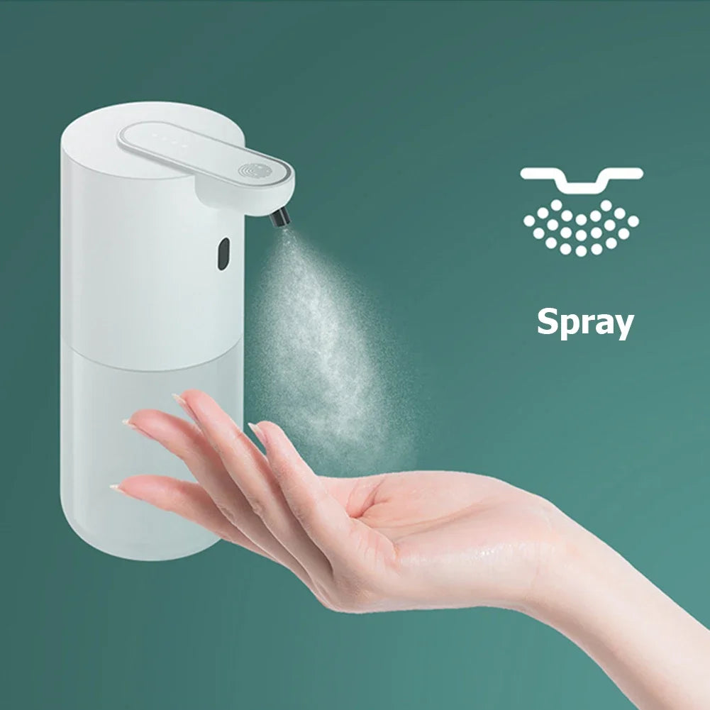 400ML Touchless Automatic Sensor Soap Dispenser Rechargeable Smart Infrared Sensor Liquid Foam Pump Hand Sanitizer
