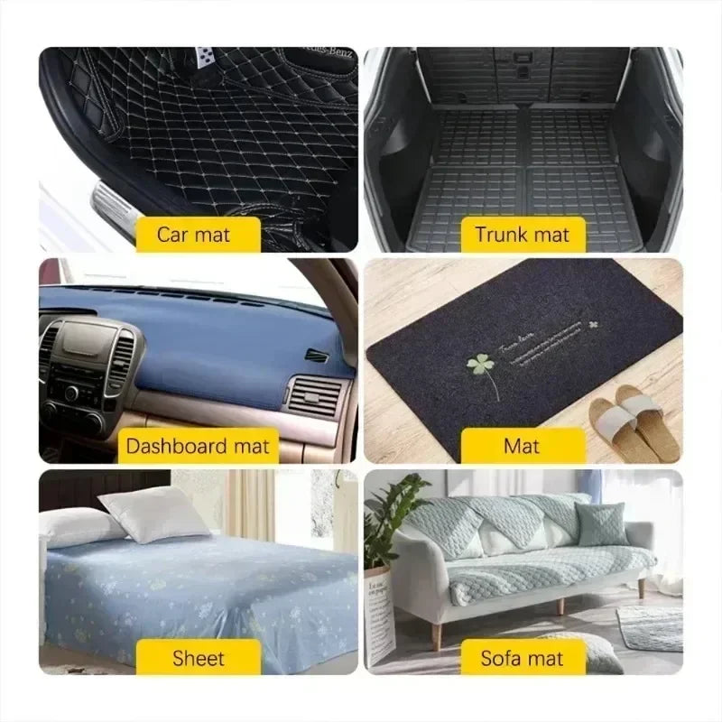10-50pcs Super Strong Double-sided Tape Car Floor Mats Self-adhesive Hook Fasteners Self-adhesive Carpet Fasteners DIY Attaches