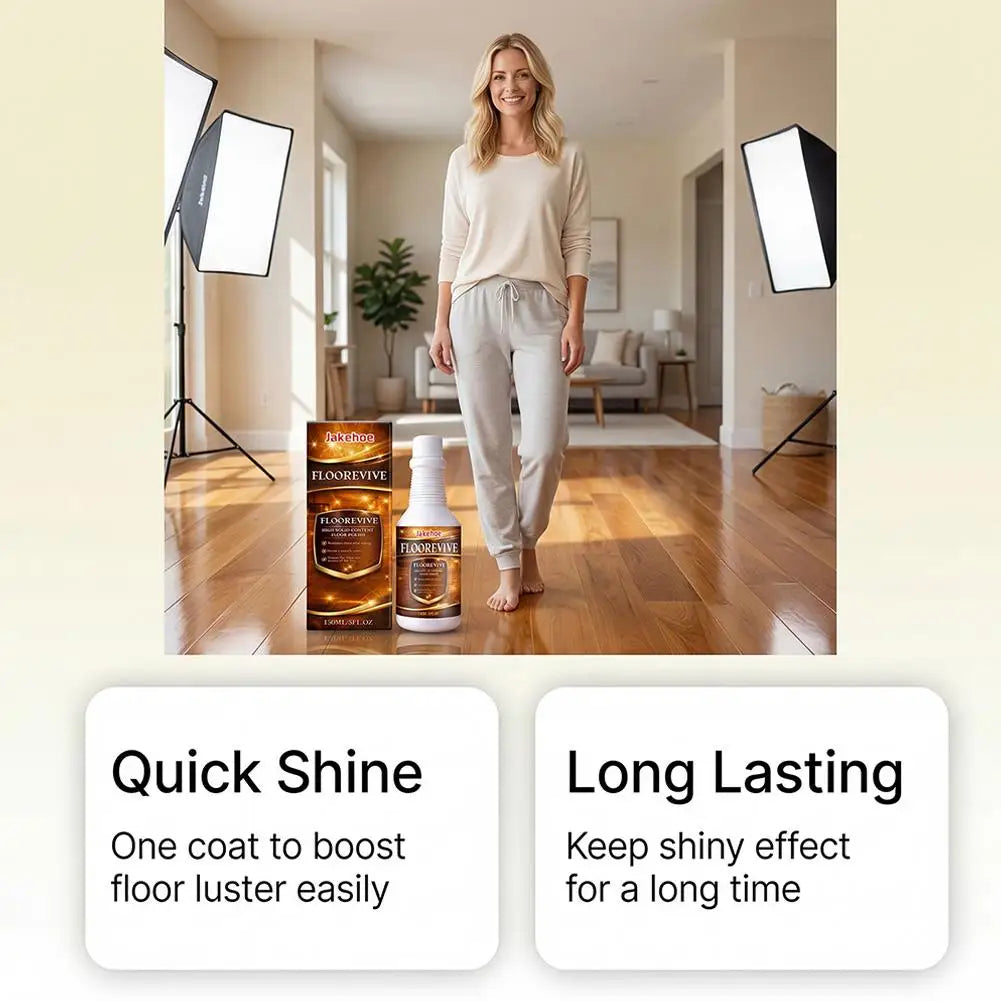 Floor Restore Solution Liquid Flooring Renewal Agent Wood Floor Polishing Care Natural Shine Removes Scratches Floor Care