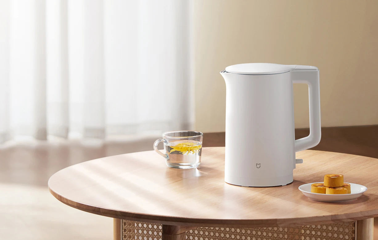 Nuevo hervidor eléctrico MIJIA N1, hervidor de agua de acero inoxidable de ebullición rápida, 220V, hervidores eléctricos
