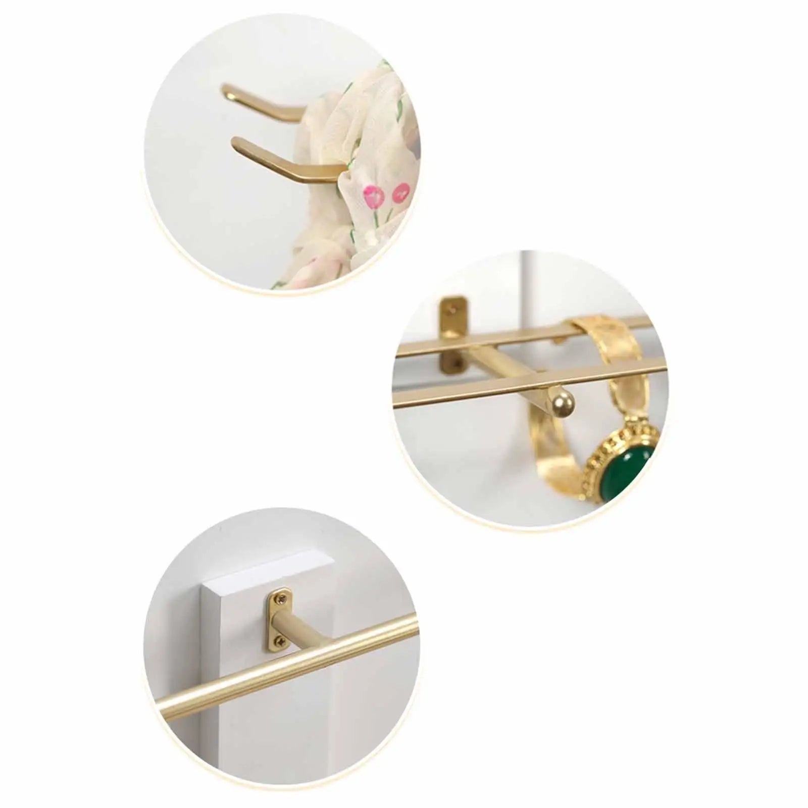 Wall Mounted Jewelry Organizer Hanging Organizer Large Capacity Women Gift Storage Holder Jewelry Hanger for Headband