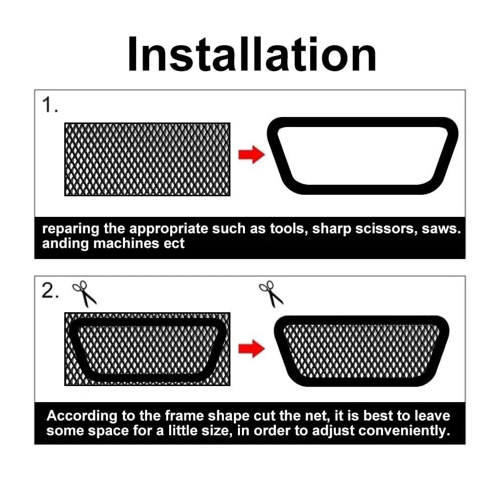 1pc Universal Hood Vent Racing Grills 120X40cm Grill Honeycomb Hexagon Mesh Grille ABS Plastic Spoiler Bumper Vents Car Parts