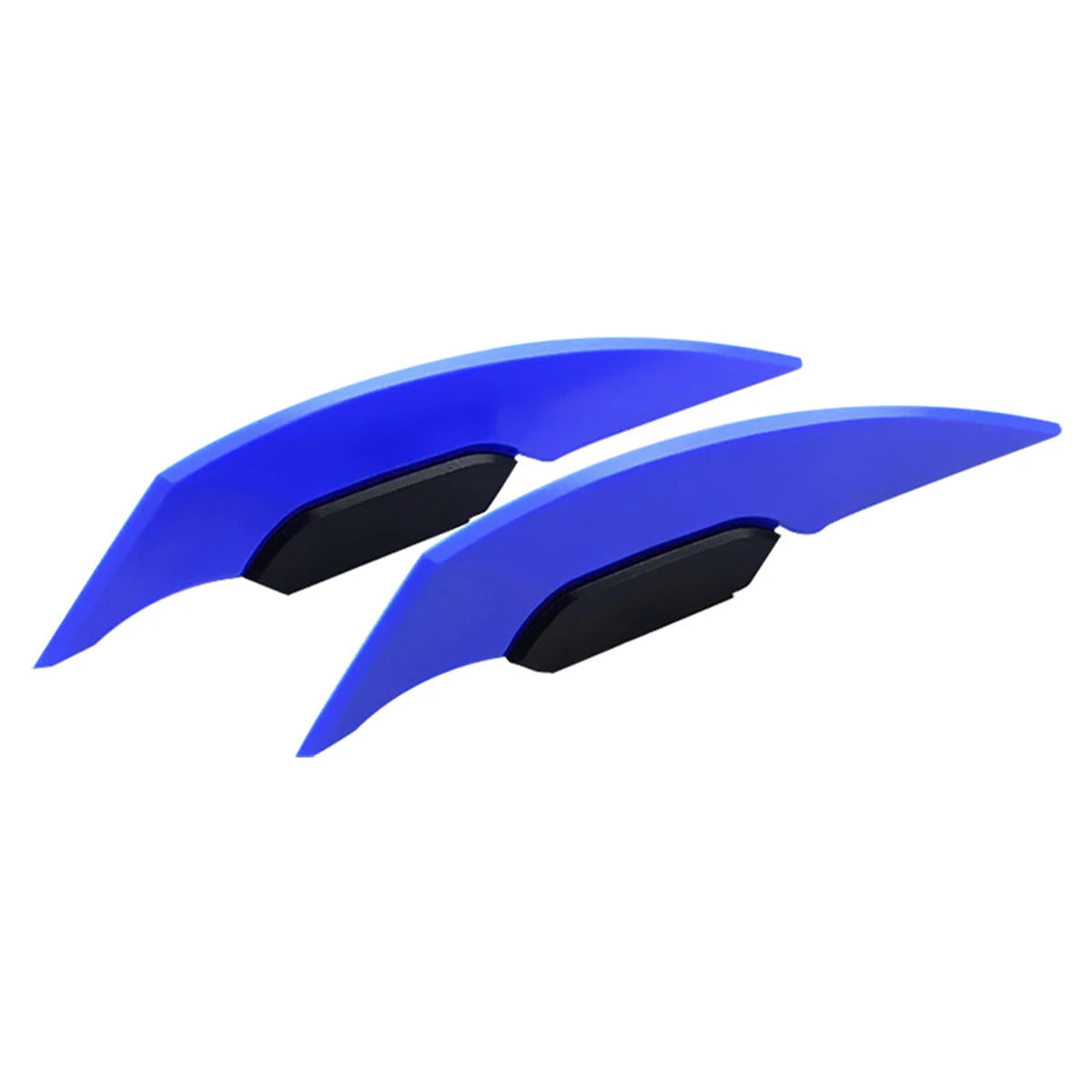 1 Pair Universal Motorcycle Decorative Winglet Aerodynamic Spoiler Dynamic Wing Car Exterior Styling Modified Accessories