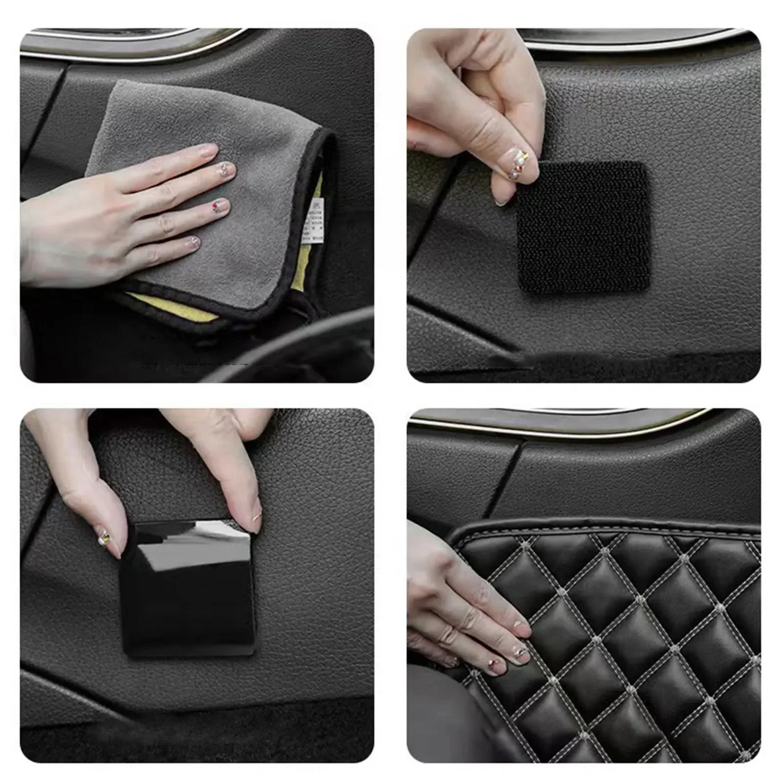Double Sided Carpet Fixing Stickers High Adhesive Home Car Floor Mats Foot Mats Fixed Patches Anti Skid Grip Tapes