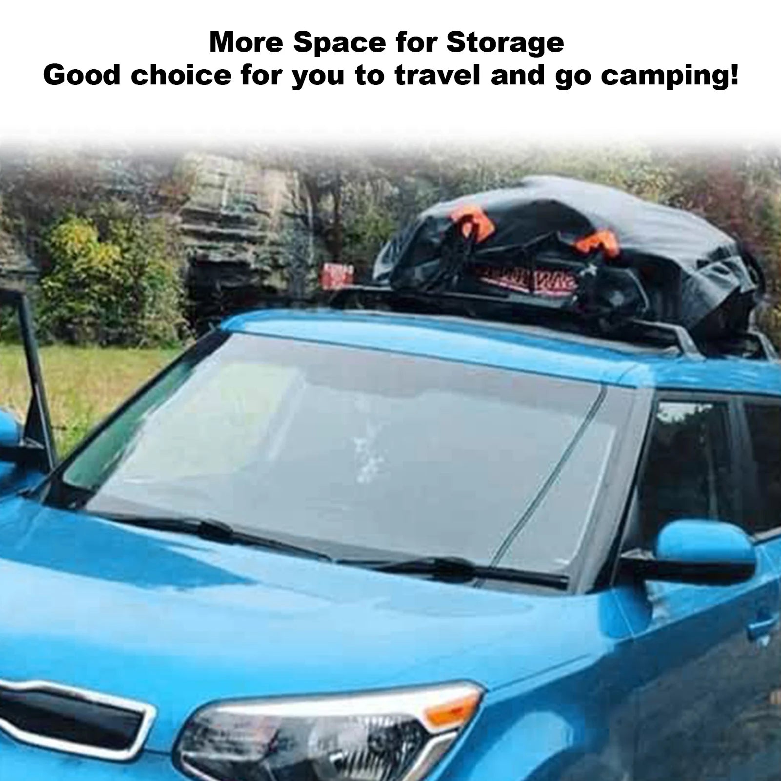 566L/425L Universal Car Roof Cargo Carrier 420D/600D Waterproof Cargo Bag Luggage Bag Storage Cube Bag For Travel Camping Car