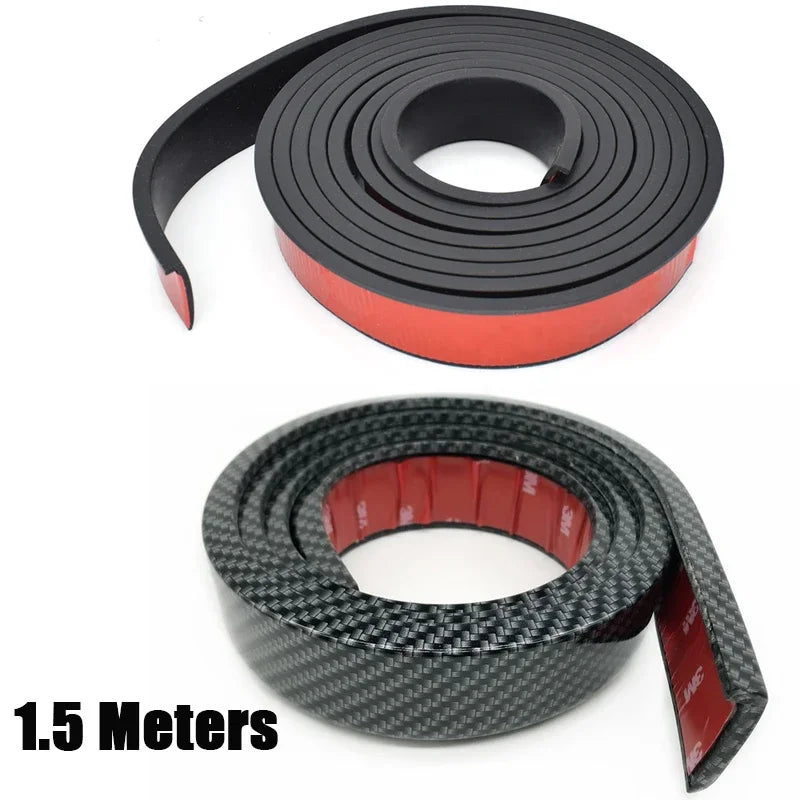 Car Fender Flares Wheel Arch Guard Trim Moulding Strip Eyebrow Lip Anti Scratch Mudflaps Universal Rubber Seal Protector Styling