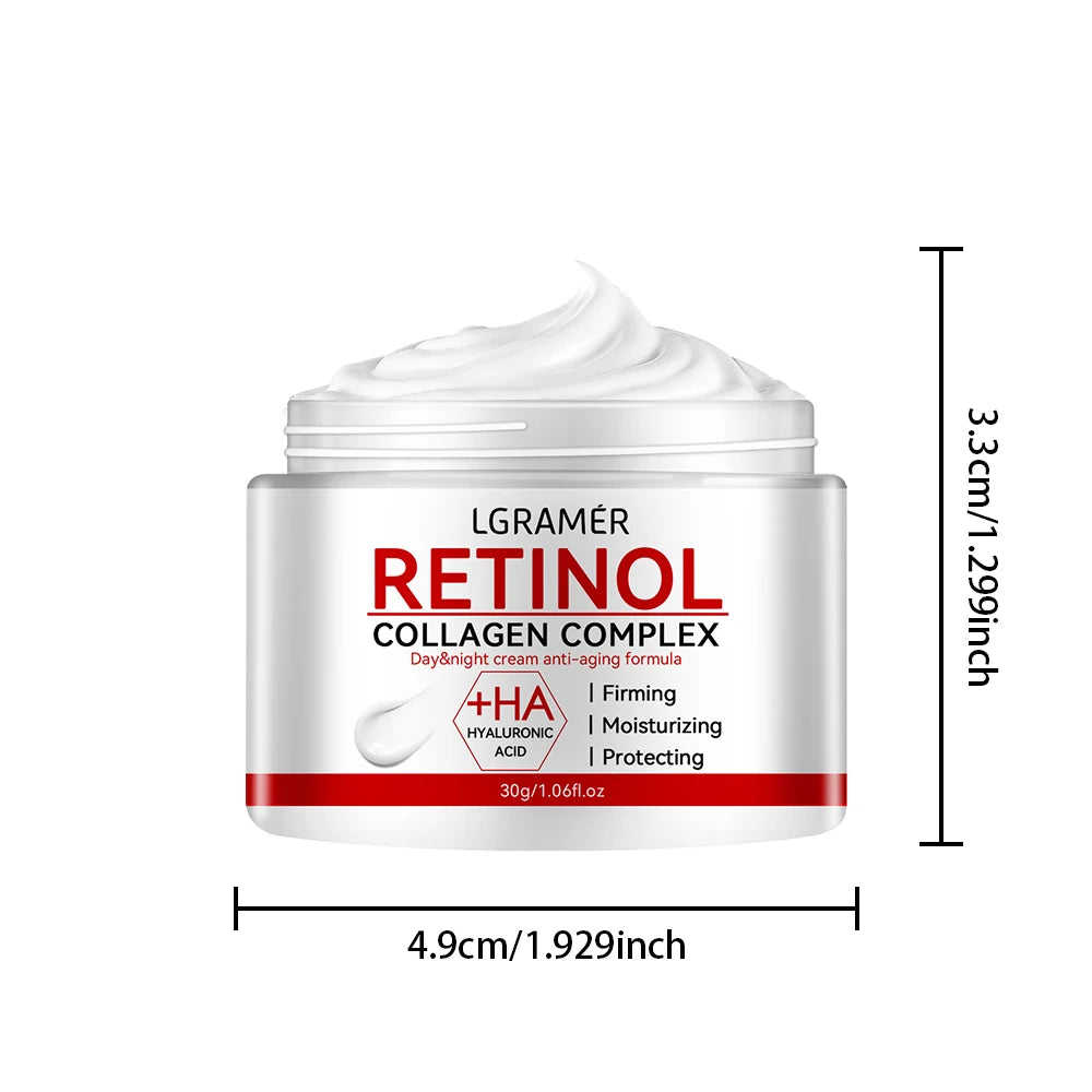 Retinol Lifting Firming Face Cream Collagen Smooth Wrinkles Facial Skin Moisturizer Fade Fine Lines Brighten Skin Care Cosmetics