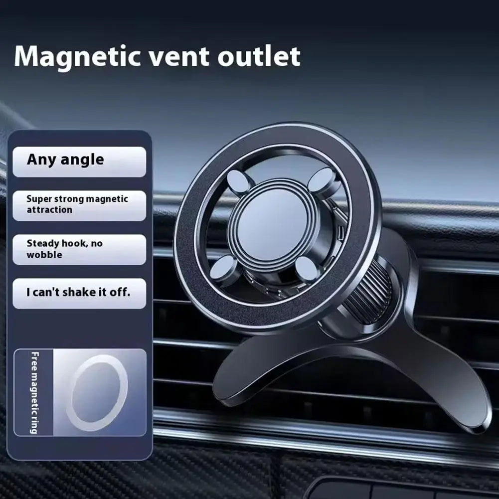 NEW Magnetic Car Phone Holder Stand Car Air Outlet Navigation Bracket For Magsafe Support GPS Mobile Bracket Auto Interior Decor
