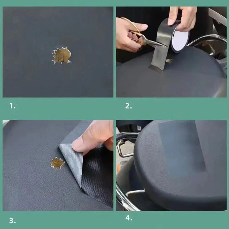 SEAMETAL Car Seats Self Adhesive Leather Repair Tape for Sofa Handbags Jackets Furniture Shoes First Aid Leather Patch DIY Tools