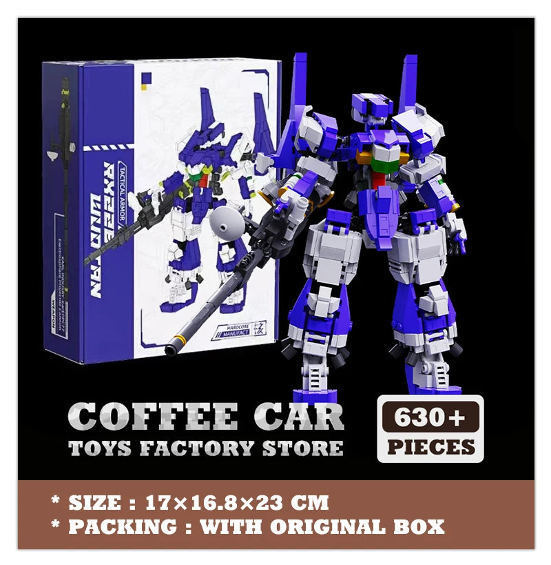 NEW Mecha Warrior MOC Blocks Plastic Toys Super Armor Robot Building Bricks Model Action Figures Dolls Adult Boys Children Gifts